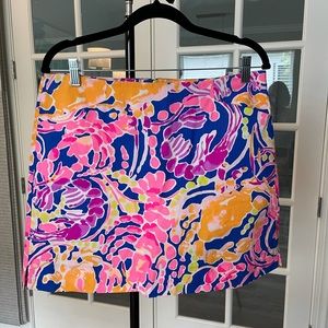 Lilly Pulitzer Marygold Skort size 10 NWT